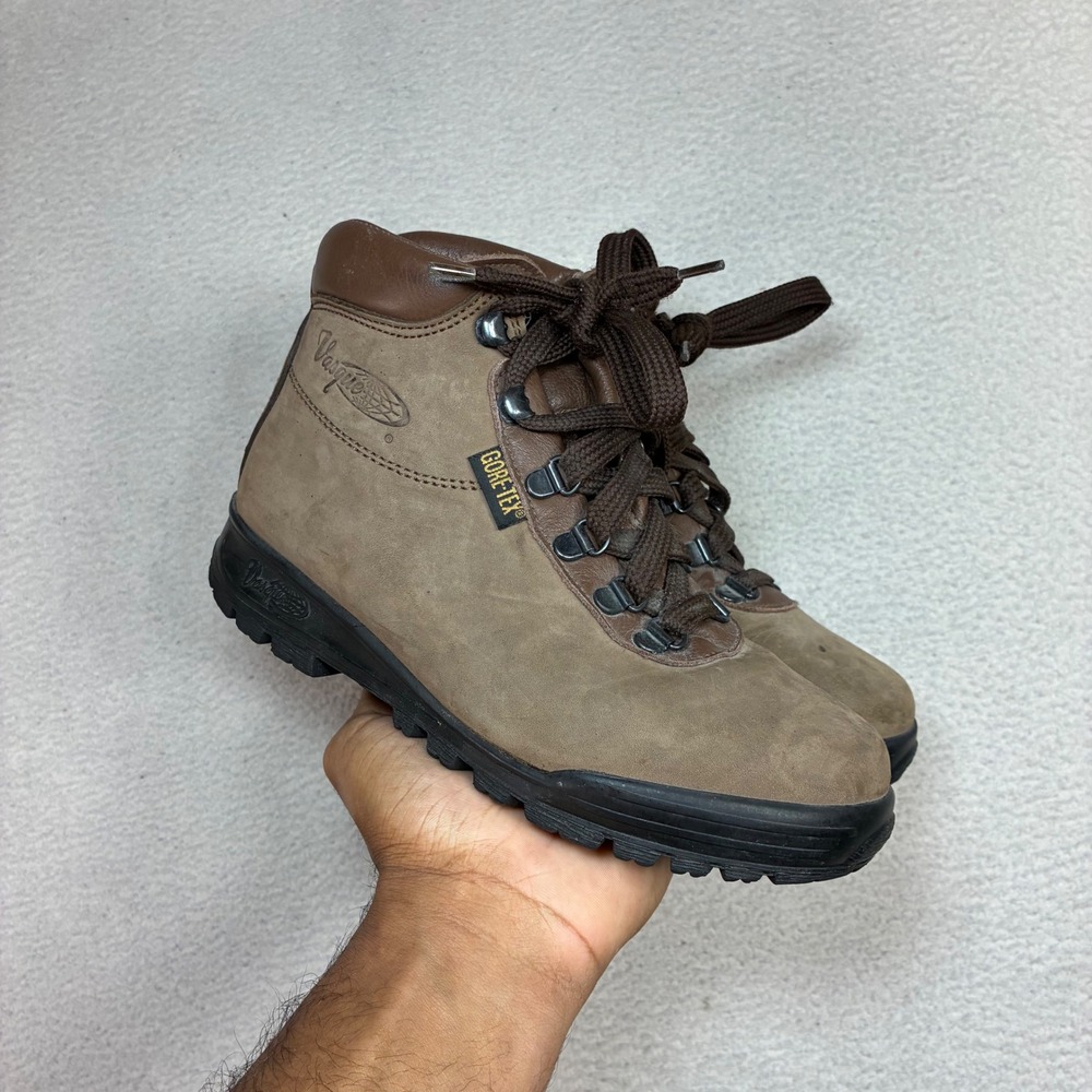 Vintage Vasque Sundowner Skywalk Gore-Tex Hiking Boots Women 5.5 Brown Leather
